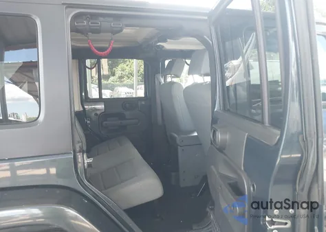 2008 Jeep Wrangler Unlimited Sahara из США, поврежденный, VIN 1J8GA59148L517387